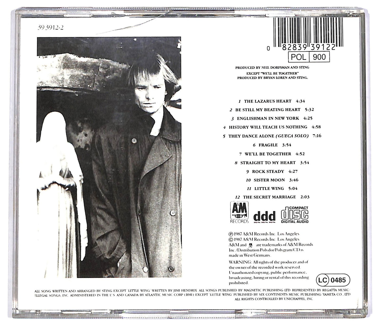EBOND Sting - ...Nothing Like The Sun CD CD066646