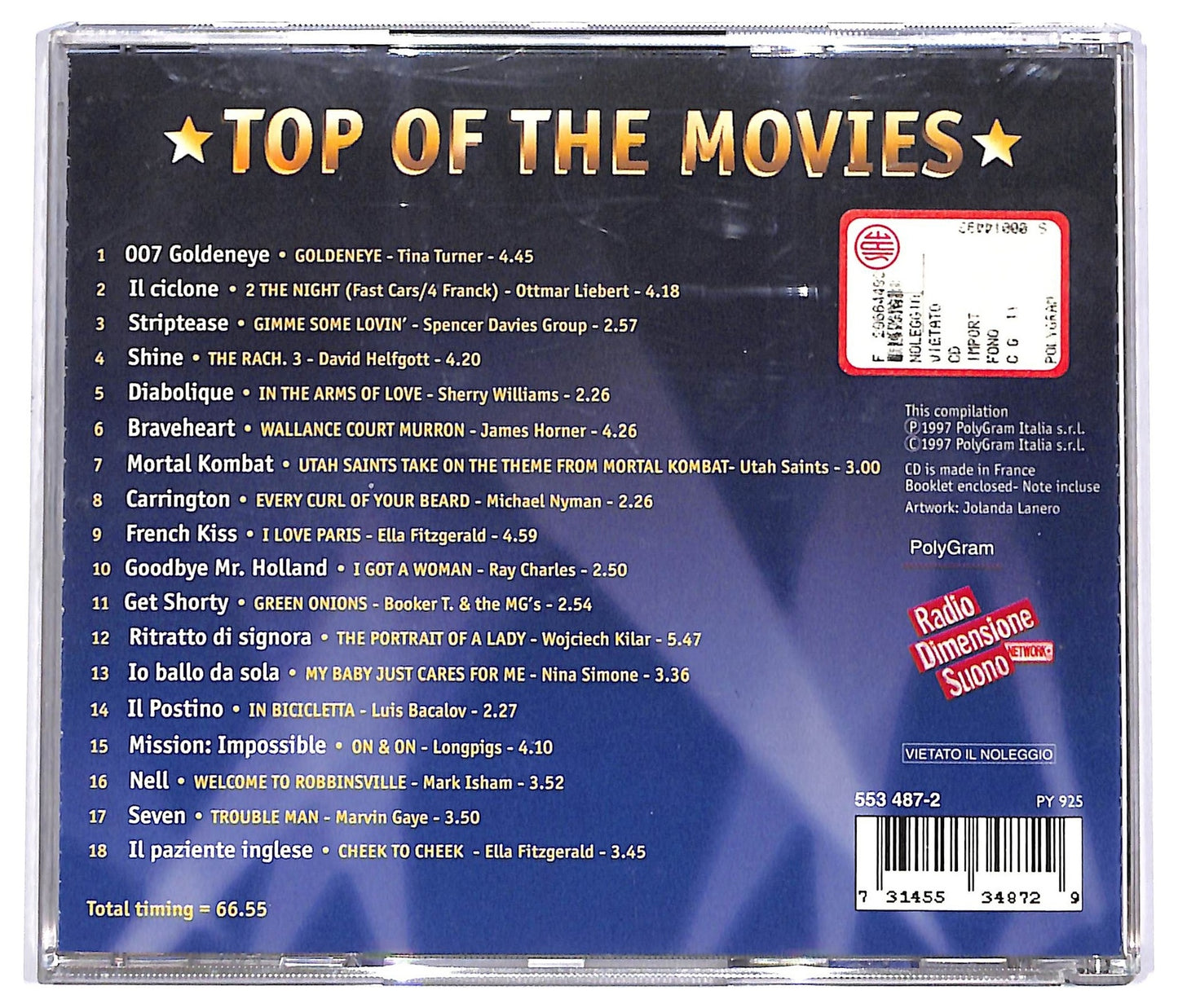 EBOND Various - Top Of The Movies CD CD066662