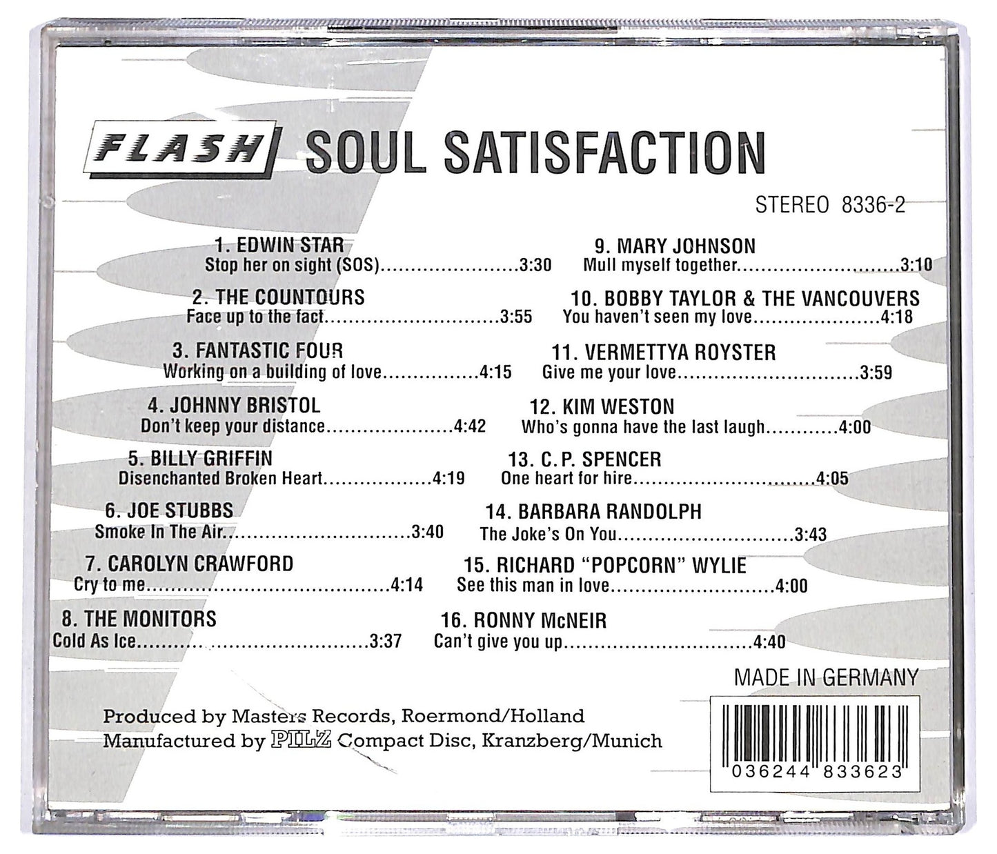 EBOND Various - Soul Satisfaction COMPILATION JEWEL CASE CD CD066702