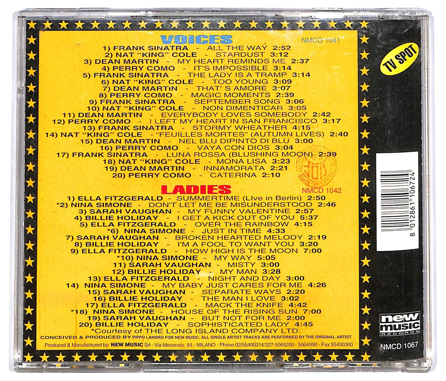 EBOND Various - Voices e Ladies COMPILATION JEWEL CASE CD CD066703