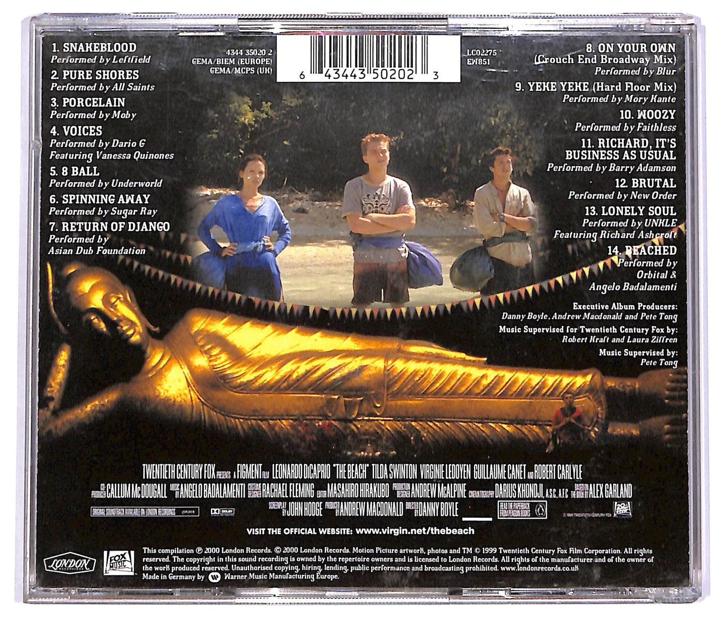 EBOND Various - The Beach COMPILATION JEWEL CASE CD CD066718