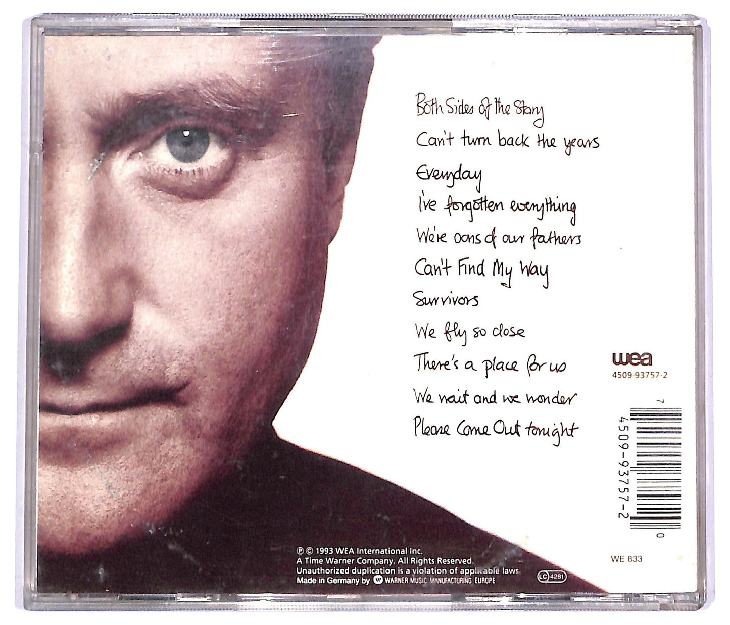 EBOND Phil Collins - Both Sides CD CD066742