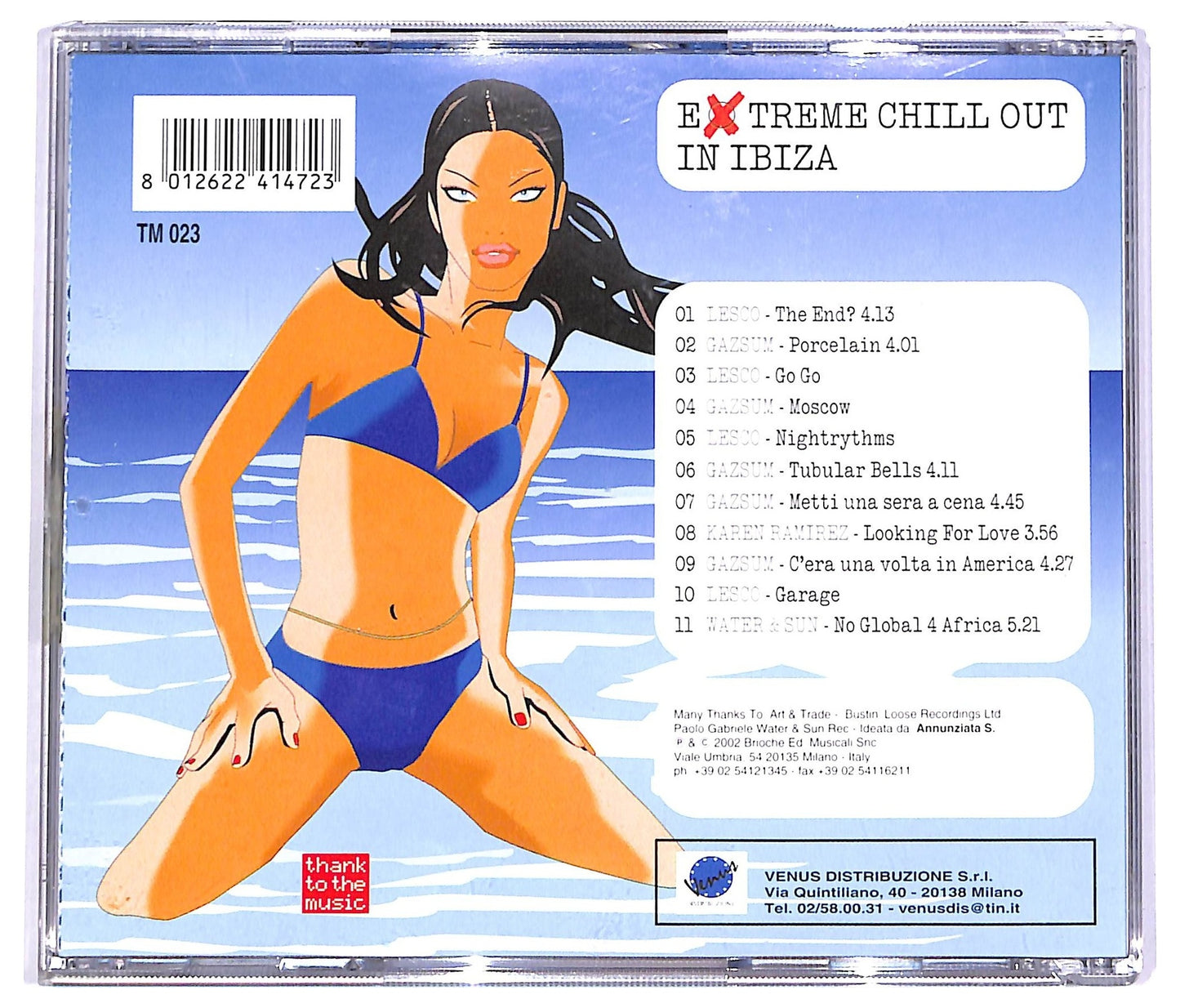 EBOND Various - Extreme Chill Out In Ibiza CD CD066802