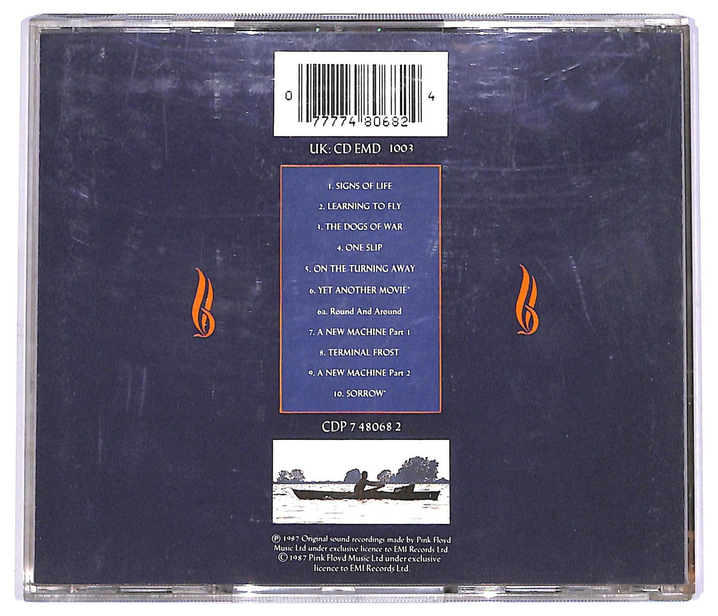 EBOND Pink Floyd - A Momentary Lapse Of Reason CD CD066806