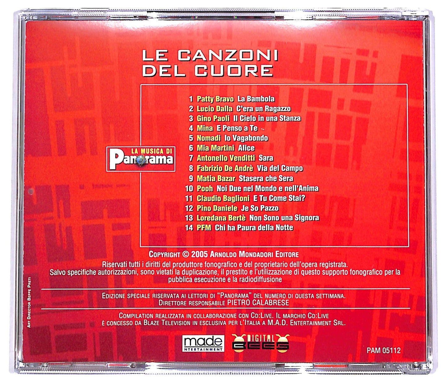 EBOND Various - Live! Collection - Musica Italiana: Le Canzoni Del Cuore 2 CD CD066823