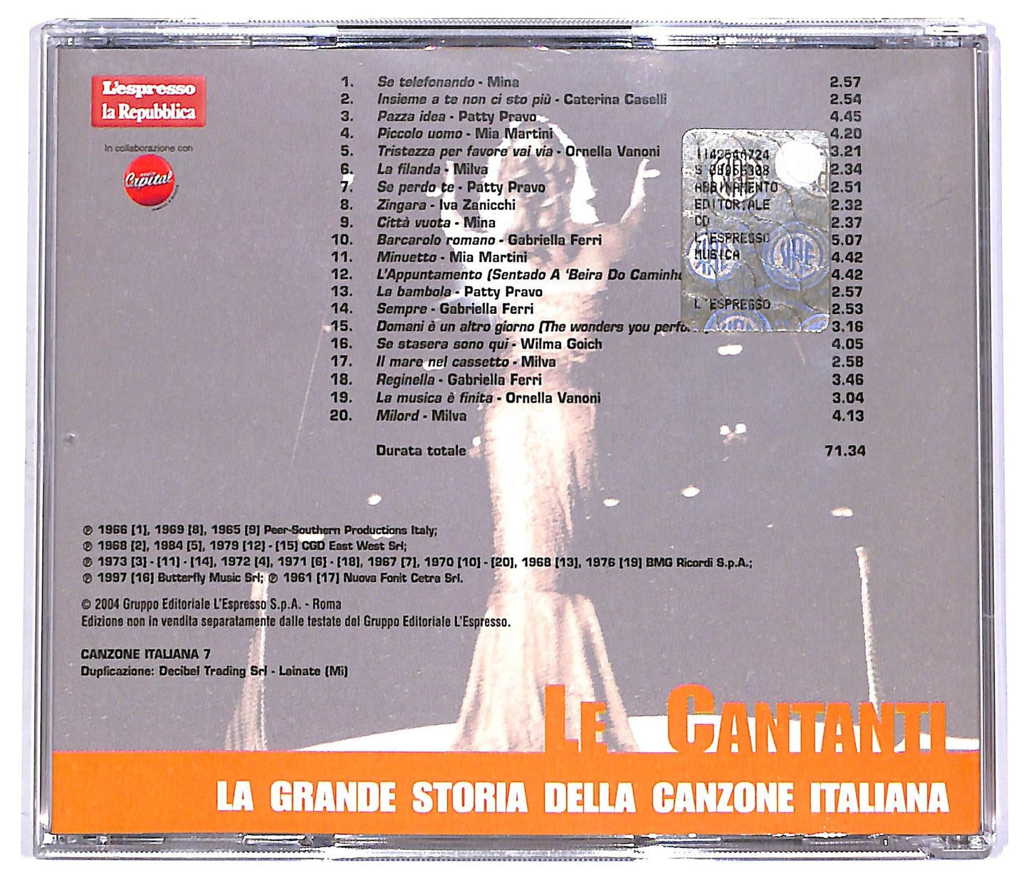 EBOND Various - Le Cantanti CD CD066839