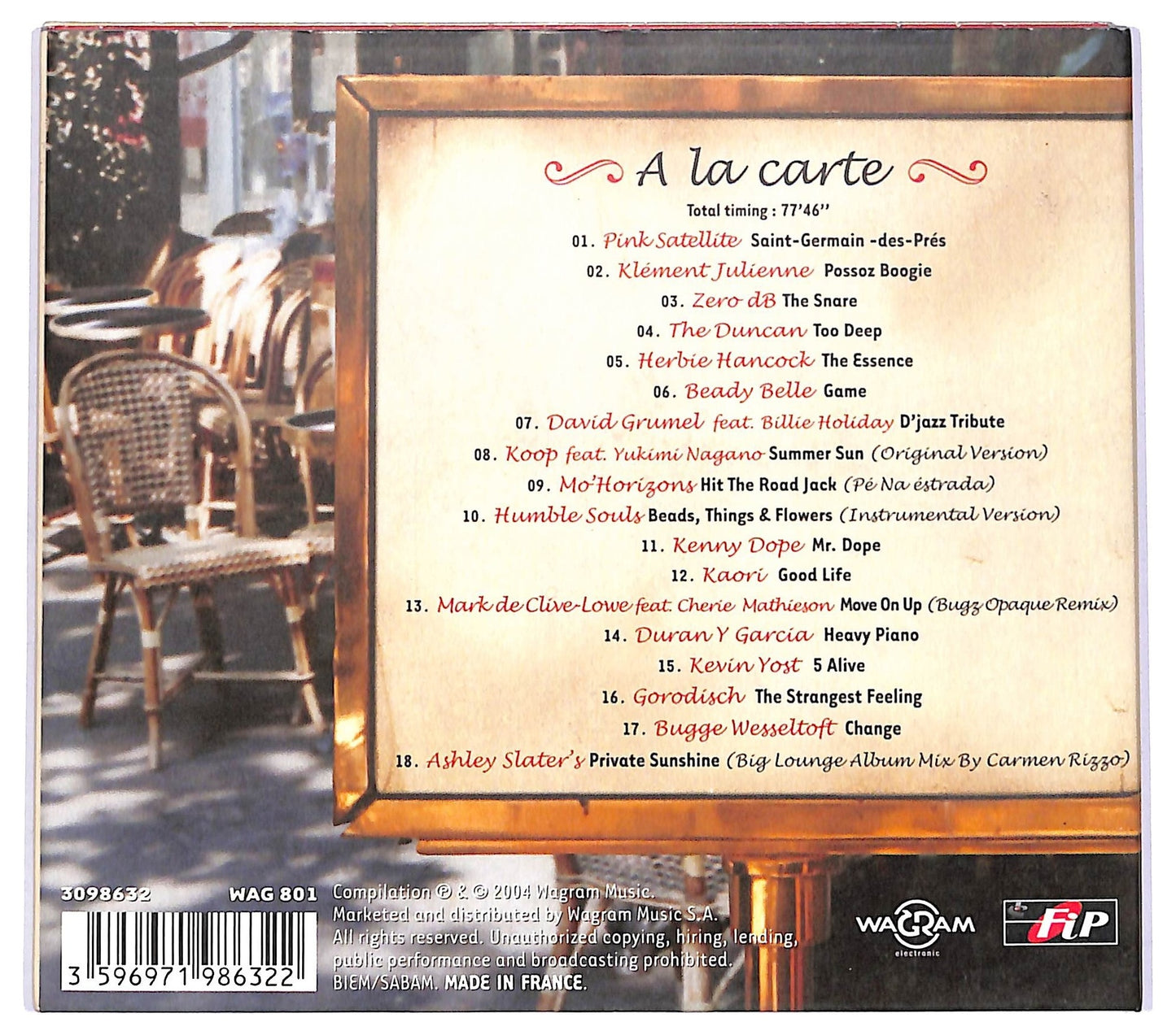 EBOND Various - Saint-Germain-Des-Pres Cafe II CD CD066864