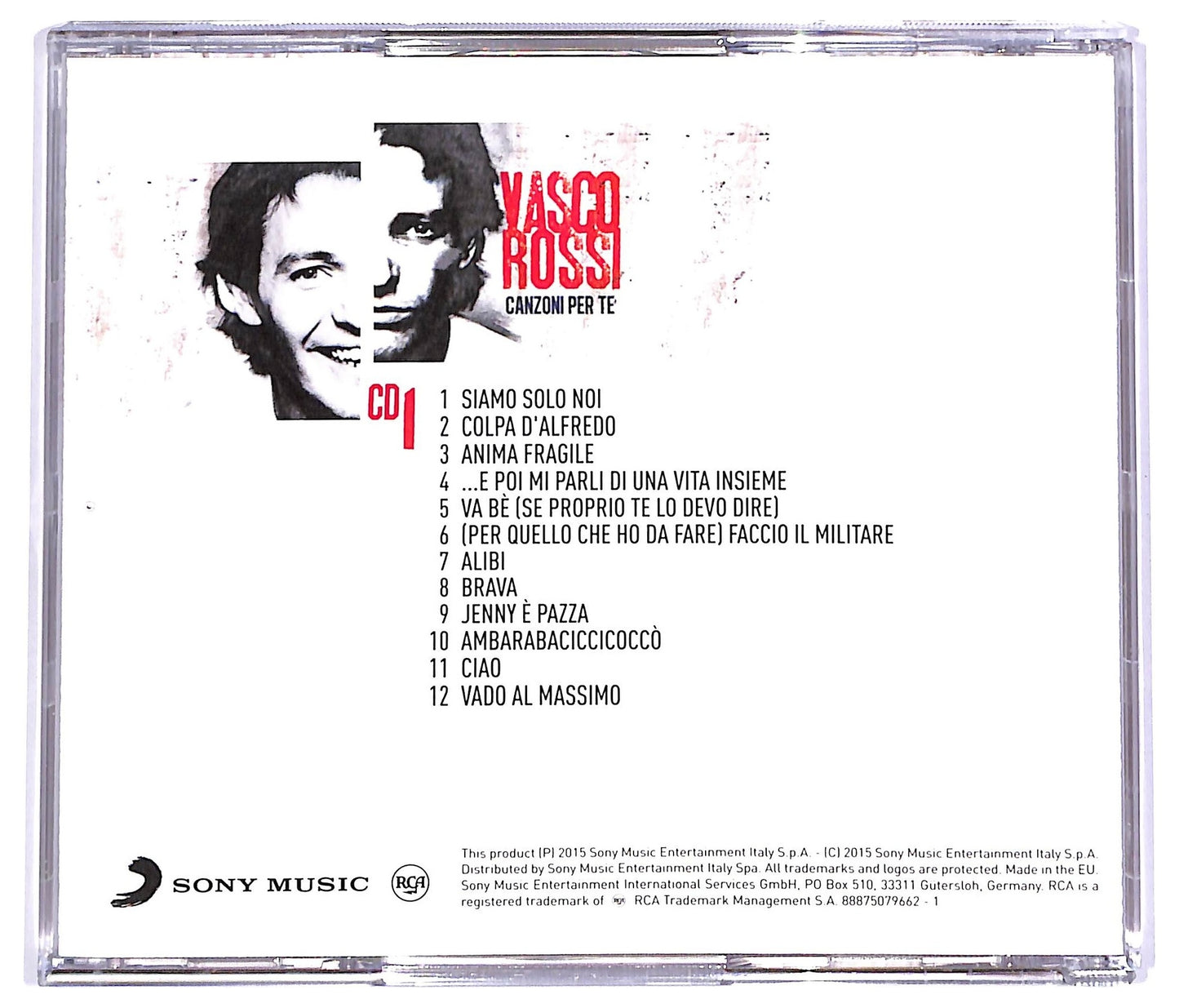 EBOND Vasco Rossi - Canzoni Per Te cd1 CD066938