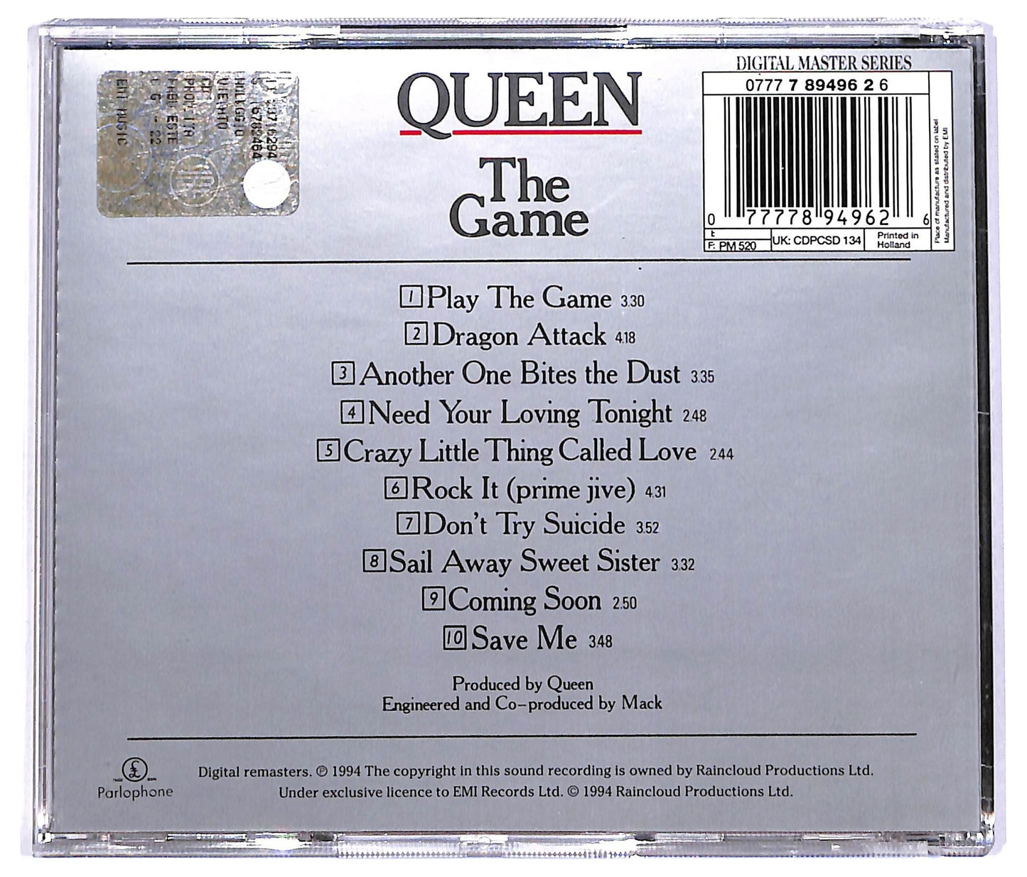 EBOND Queen - The Game CD CD066939