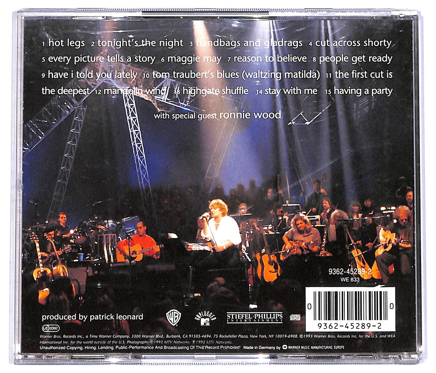 EBOND Rod Stewart - Unplugged ...and Seated CD CD066963