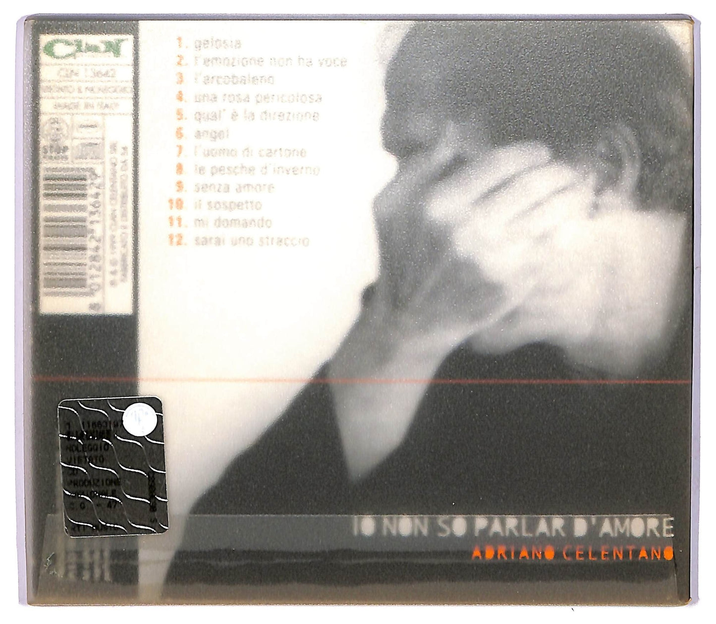 EBOND Adriano Celentano - Io Non So Parlar D'Amore Digipak CD CD067112