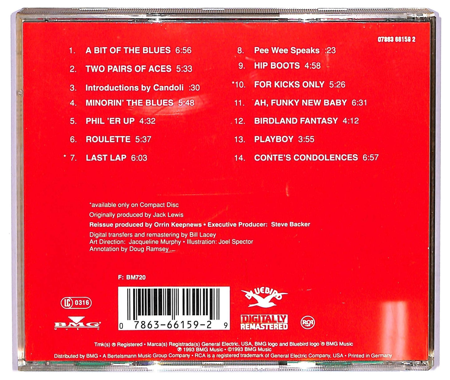 EBOND The Birdland Stars - Birdland Stars 1956 COMPILATION JEWEL CASE CD CD067147