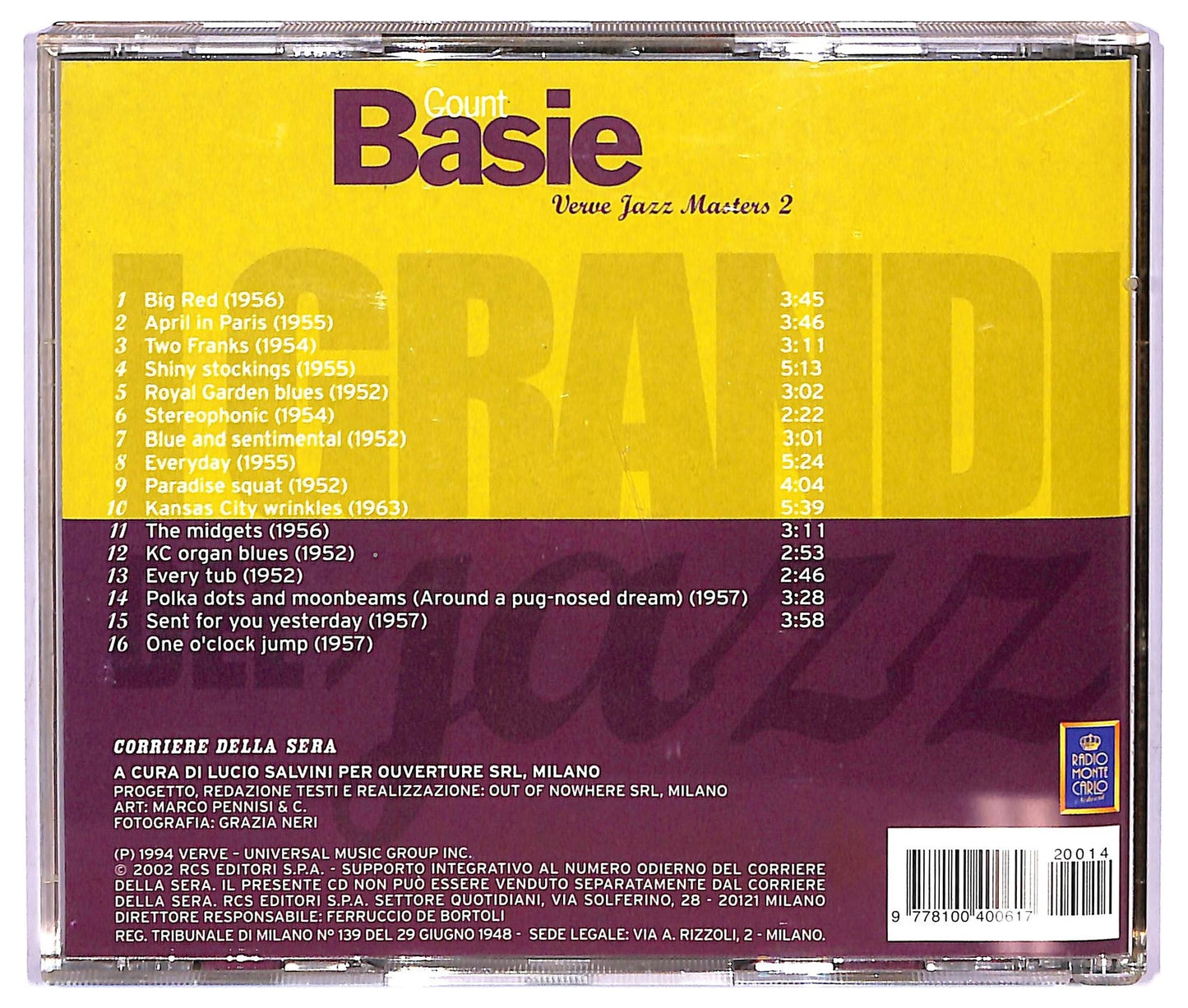 EBOND Count Basie - Verve Jazz Masters 2 CD CD067214