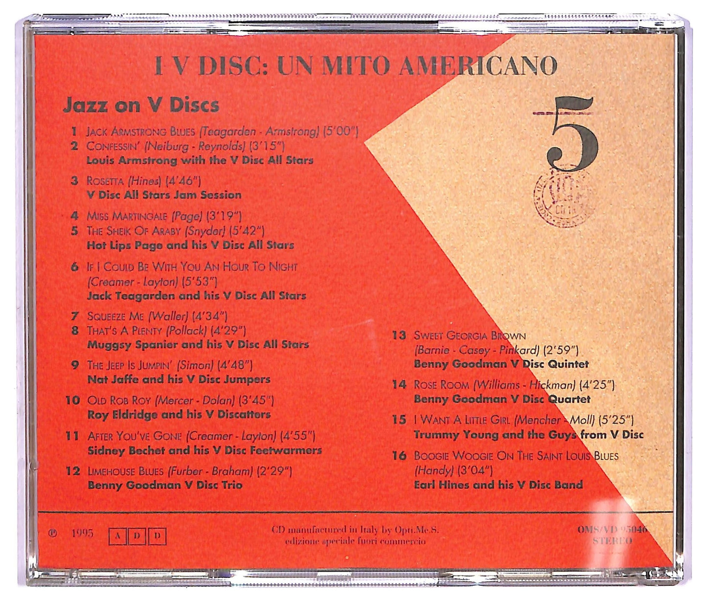 EBOND Various - I V Disc: Un Mito Americano vol.5 CD CD067216