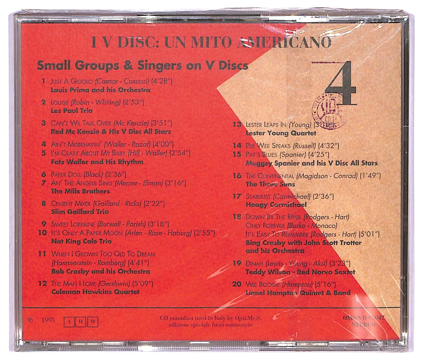 EBOND Various - I V Disc: Un Mito Americano vol.4 CD CD067217
