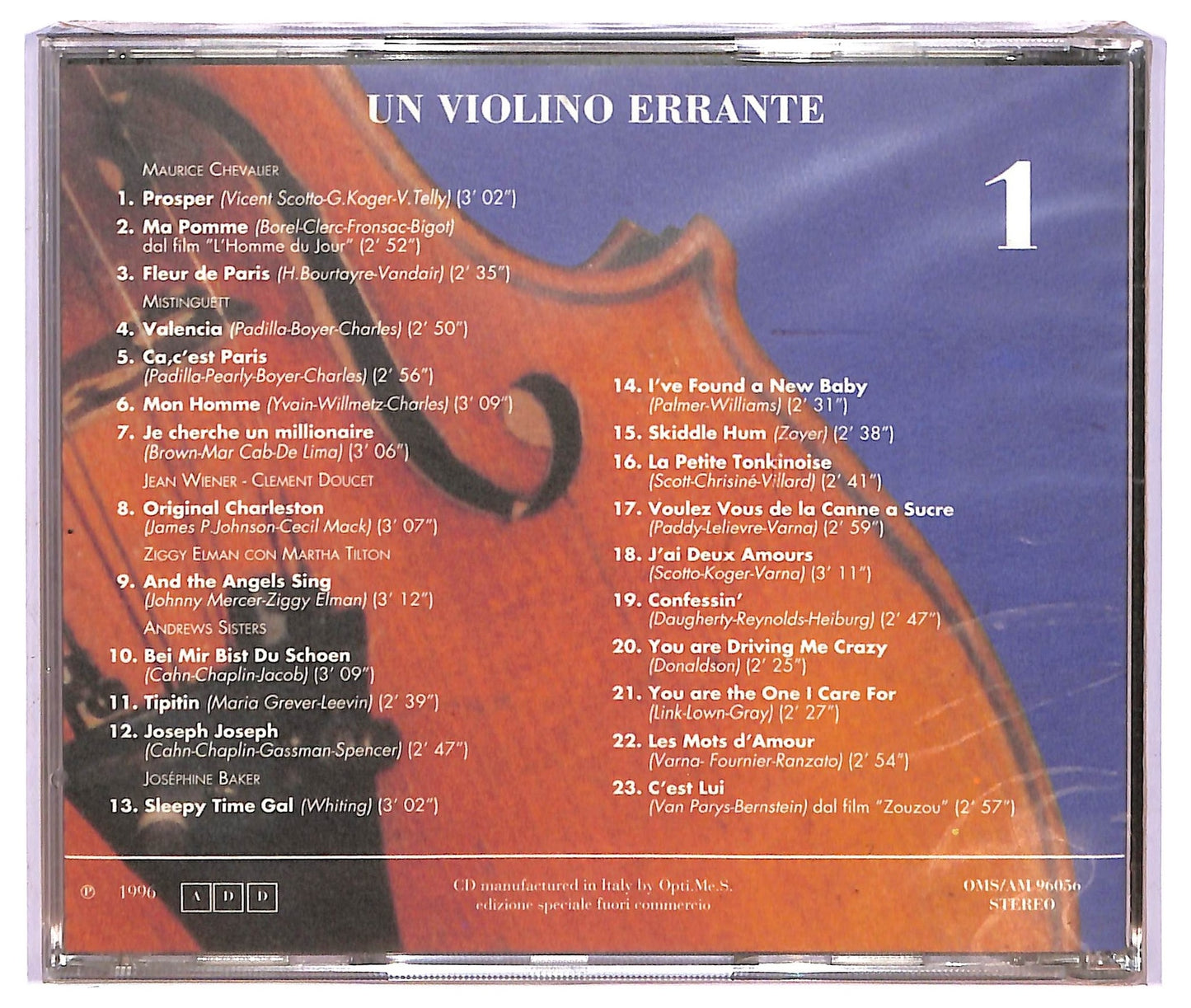 EBOND Various - Un violino Errante vol.1 CD CD067219