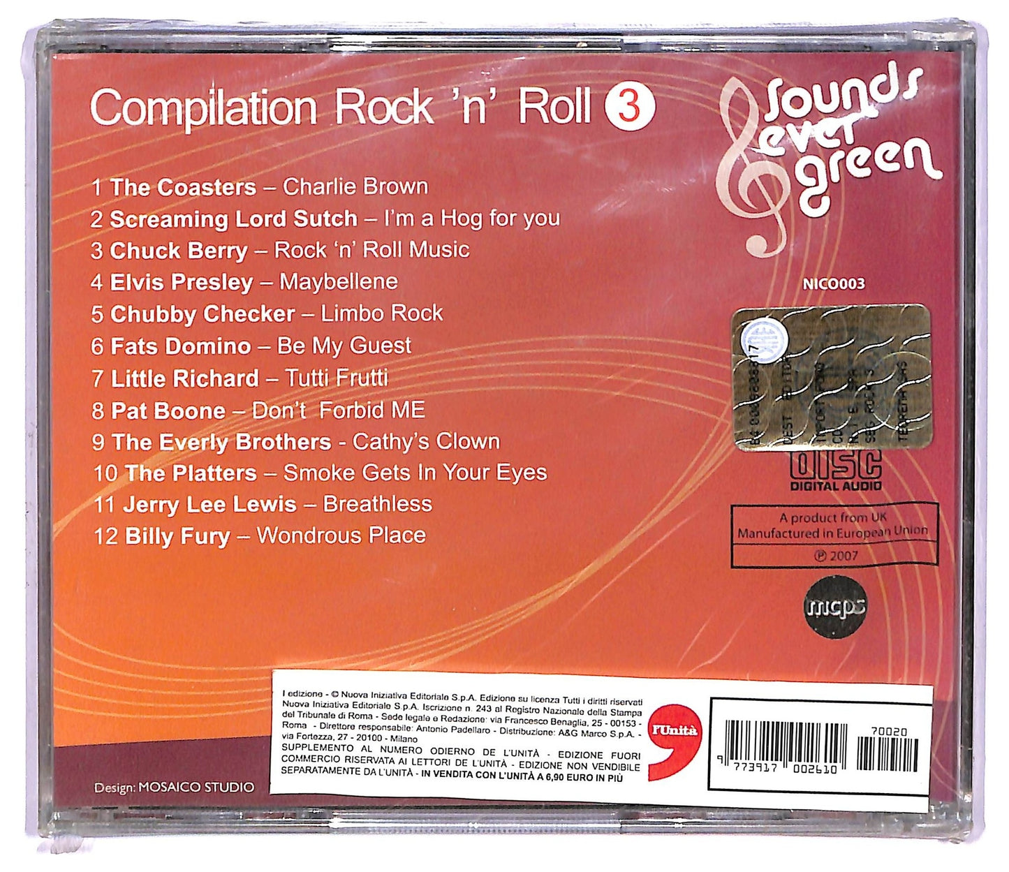 EBOND Various - Compilation Rock 'N' Roll 2 CD CD067237