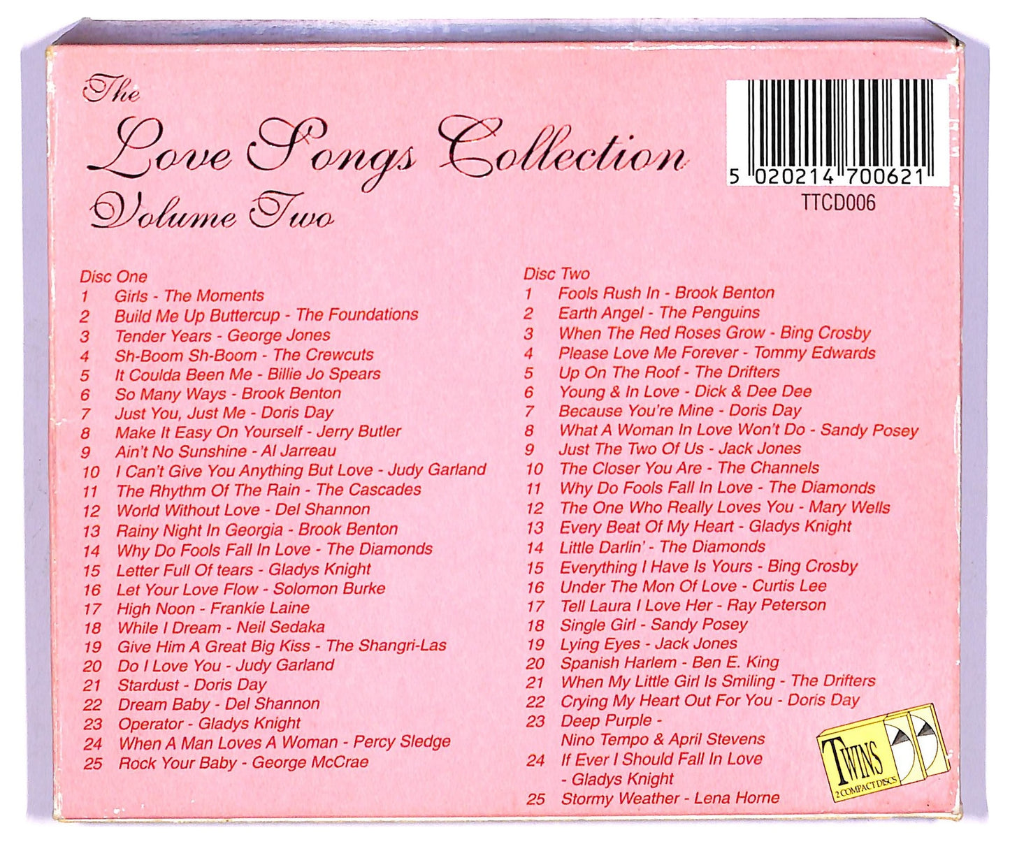 EBOND Various - the love songs collection CD CD067303