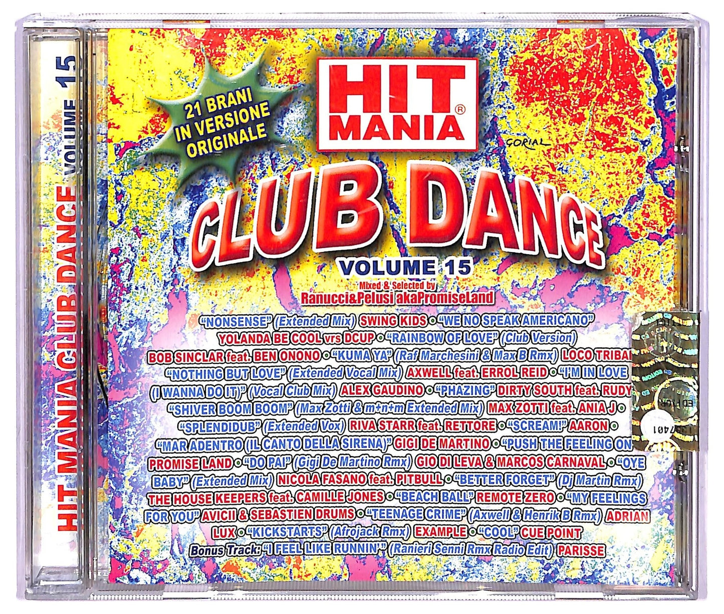 EBOND Various - Hit Mania Club Dance Vol.15 ALBUM EDITORIALE JEWEL CASE CD CD067312