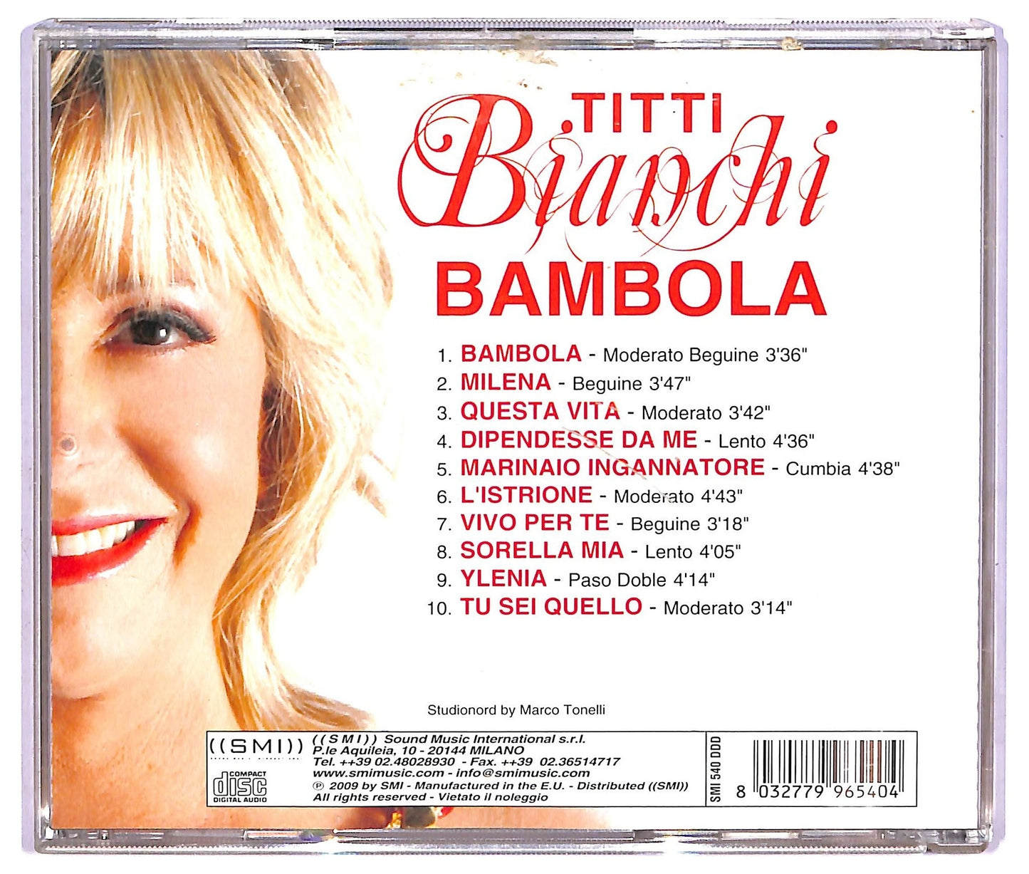 EBOND Titti Bianchi - Bambola CD CD067316