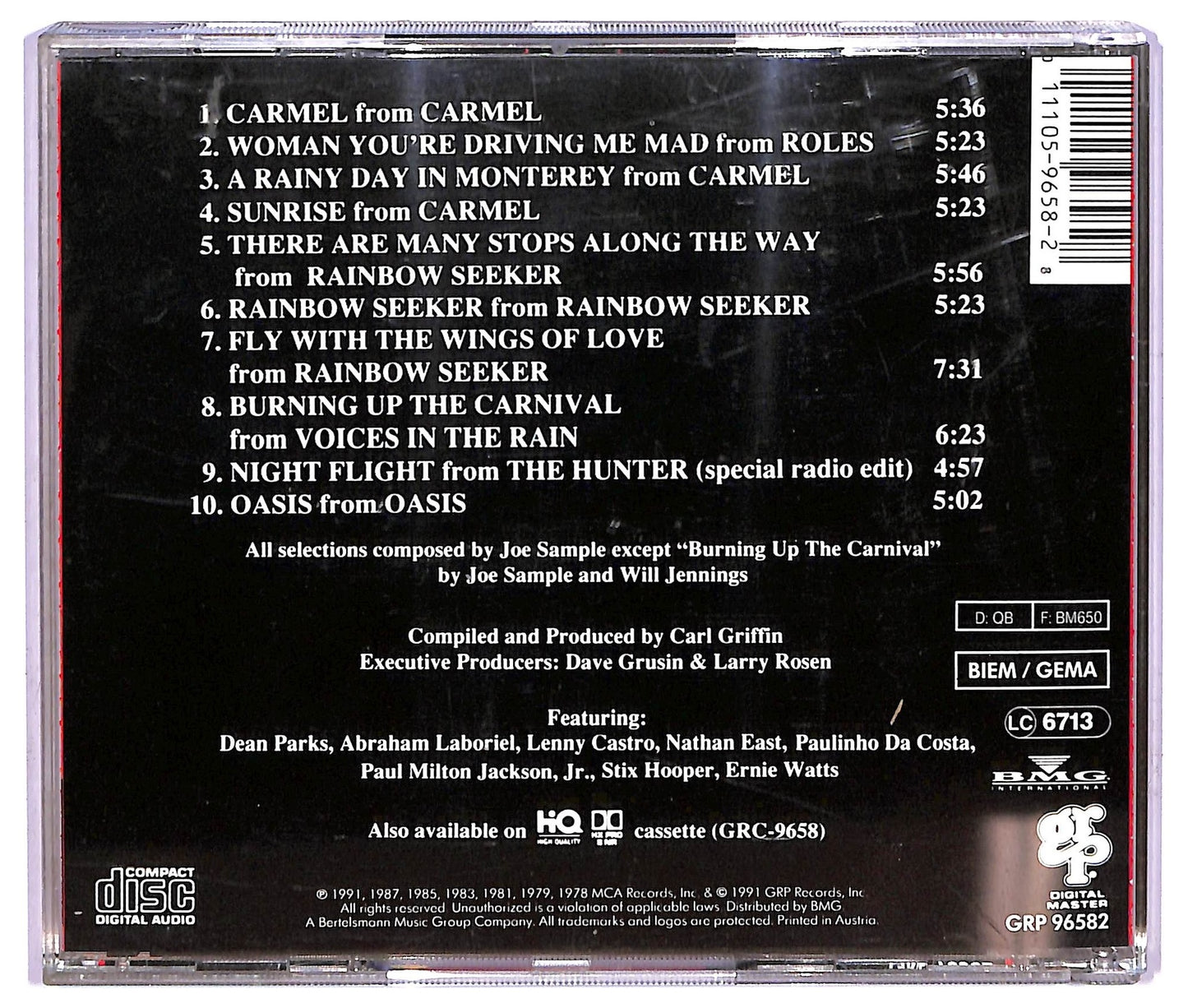 EBOND Joe Sample - Collection CD CD067319