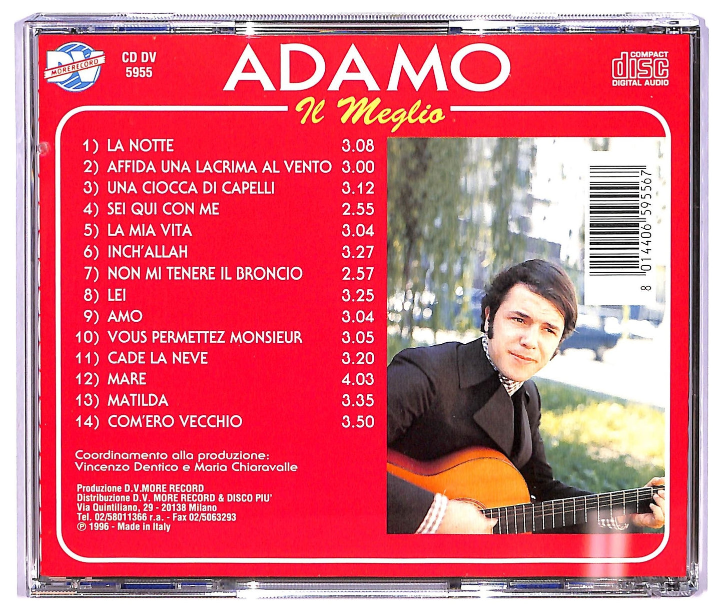 EBOND Adamo - Il Meglio COMPILATION JEWEL CASE CD CD067346
