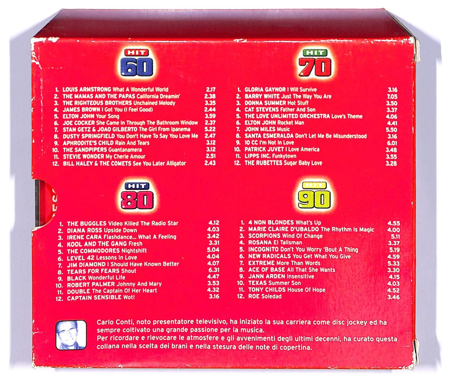 EBOND Various - Carlo Conti presenta Hit 60 70 80 90 i grandi successi CD CD067424