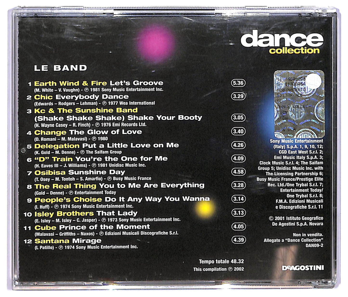 EBOND Various - Dance Collection - Le Band COMPILATION EDITORIALE JEWEL CASE CD CD067507