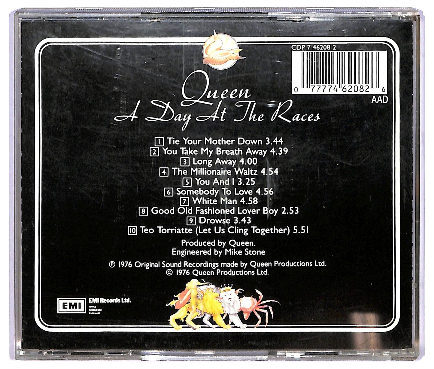 EBOND Queen - A Day At The Races ALBUM JEWEL CASE CD CD067511