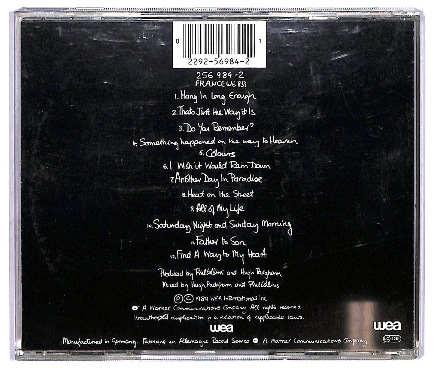 EBOND Phil Collins - ...But Seriously ALBUM JEWEL CASE CD CD067515