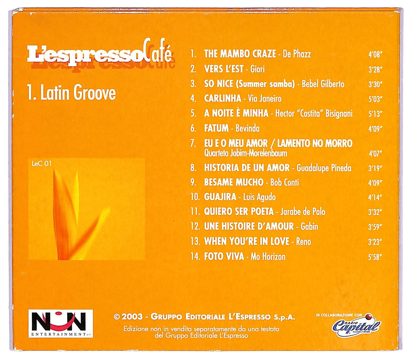 EBOND Various - Chill Out - L,Espresso Cafe 1. Latin Groove CD CD067528