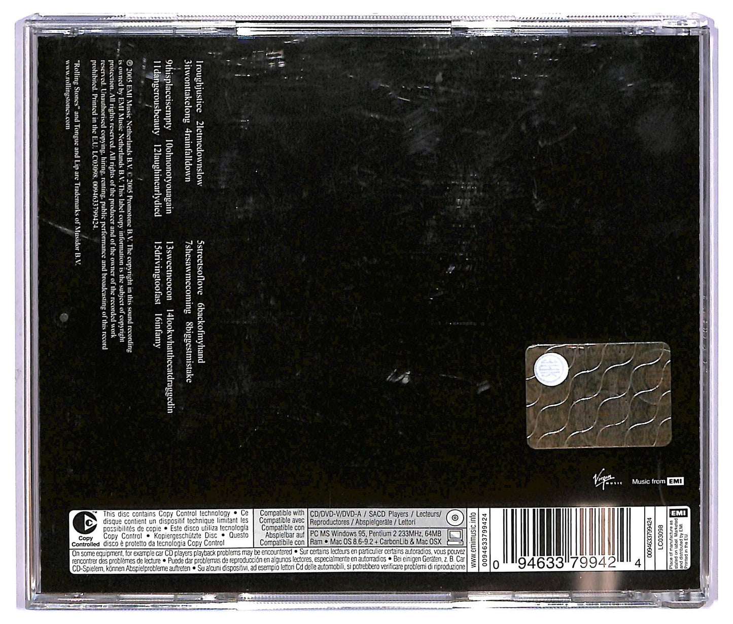 EBOND The Rolling Stones - A Bigger Bang CD CD067537