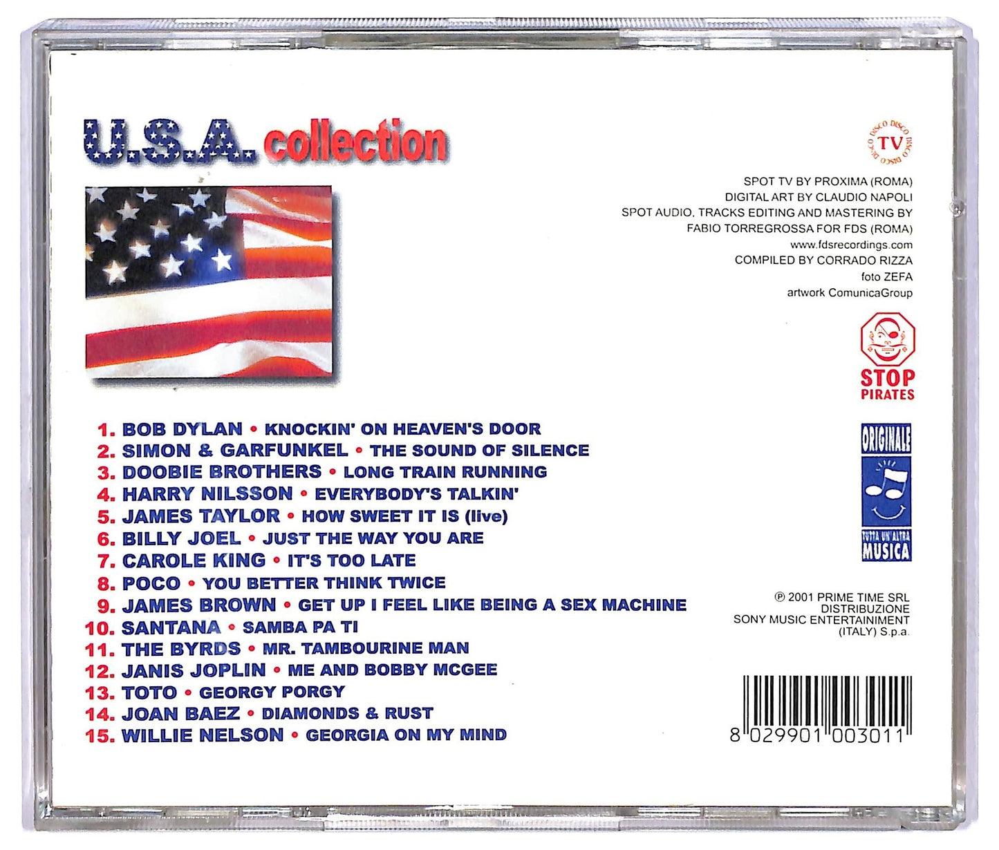 EBOND Various - U.S.A. Collection COMPILATION JEWEL CASE CD CD067549