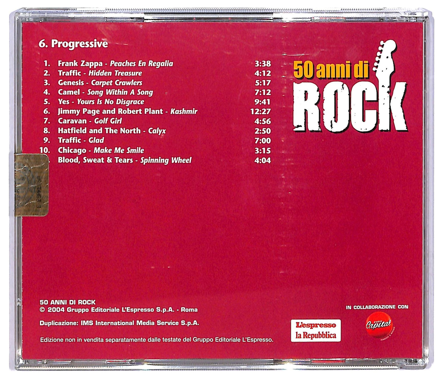 EBOND Various - Progressive COMPILATION EDITORIALE JEWEL CASE CD CD067551