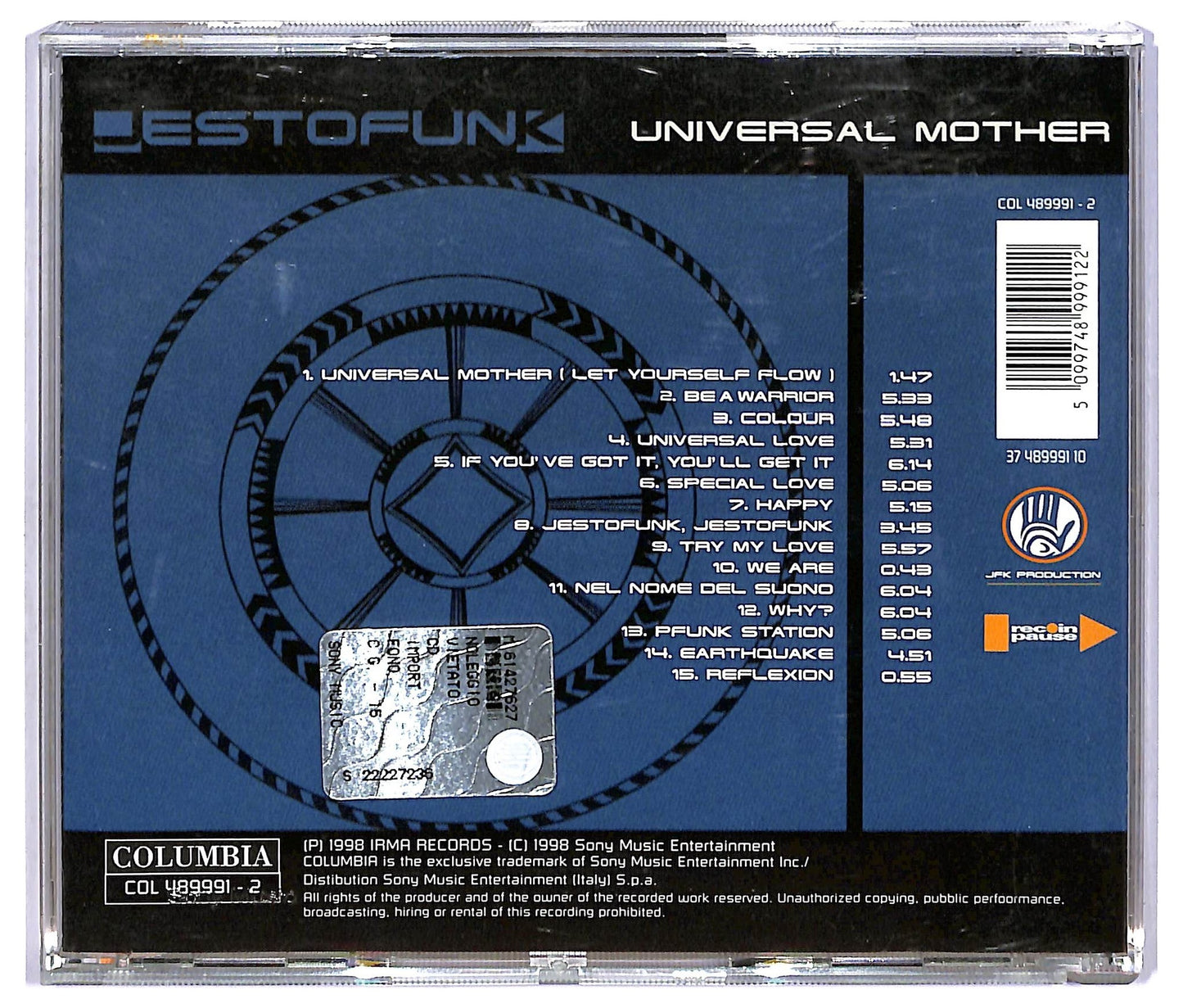 EBOND Jestofunk - Universal Mother ALBUM JEWEL CASE CD CD067611