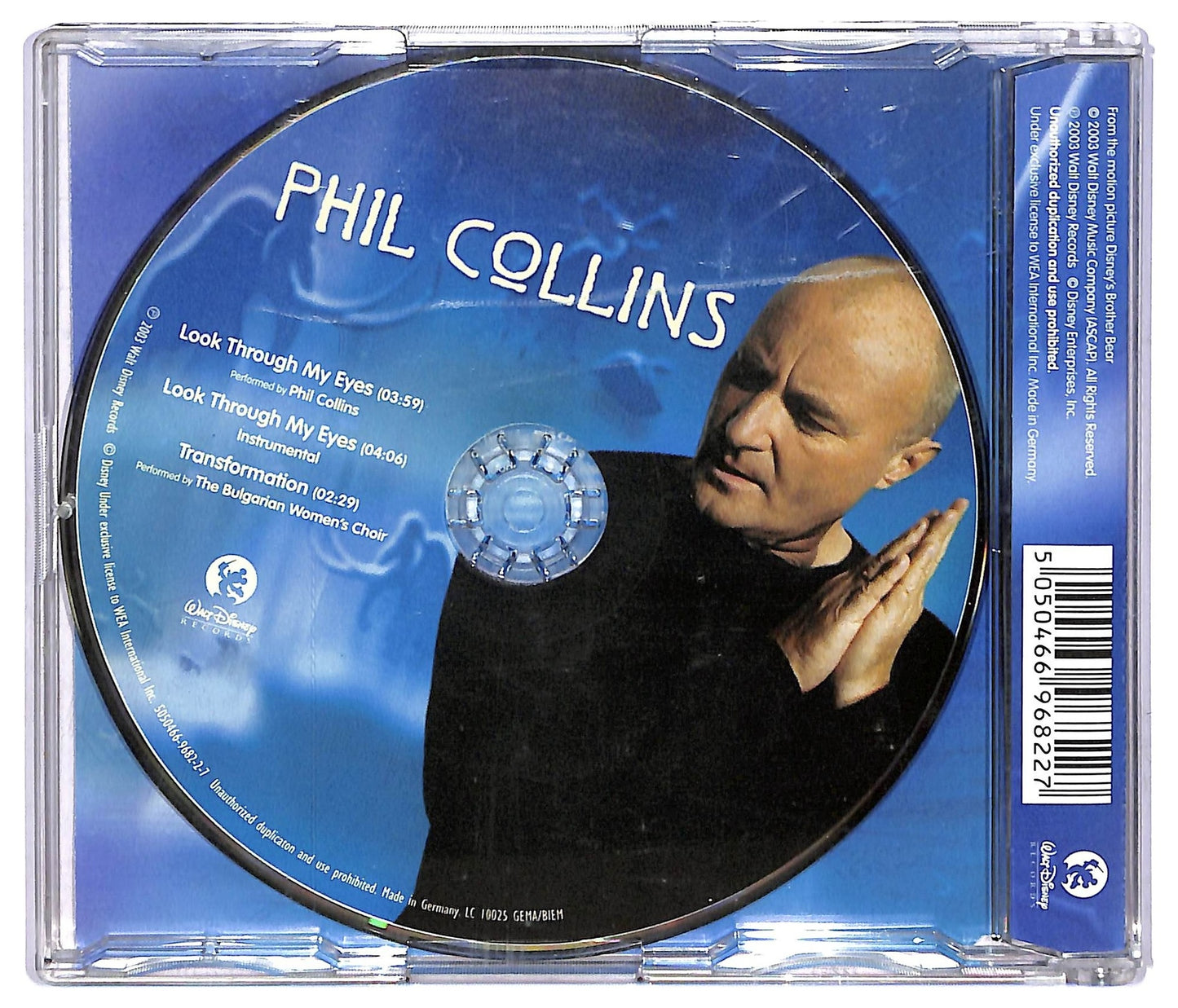 EBOND Phil Collins - Look Through My Eyes ALBUM JEWEL CASE SLIM CD CD067623