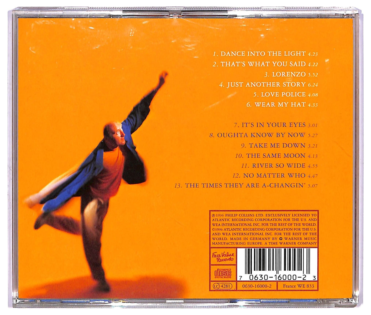 EBOND Phil Collins - Dance Into The Light CD CD067702