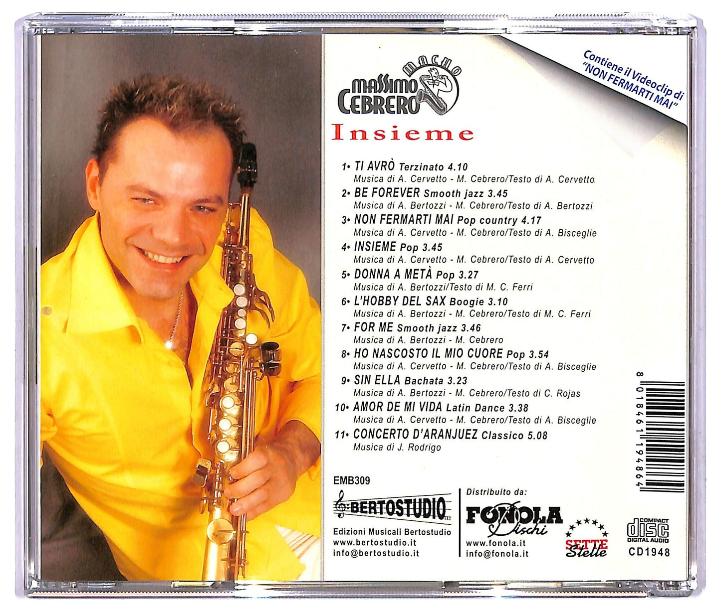 EBOND Massimo Cebrero - Insieme CD CD067705