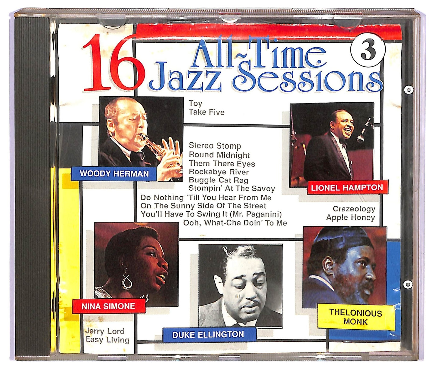 EBOND Various - 16 All-Time Jazz Sessions 3 COMPILATION EDITORIALE JEWEL CASE CD CD067708