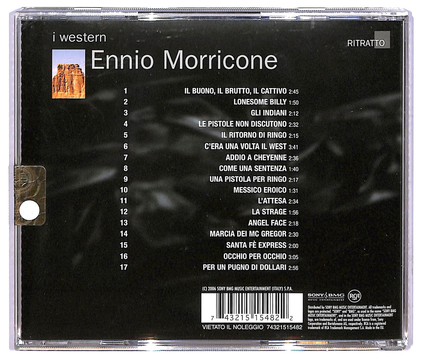 EBOND Ennio Morricone - I Western COMPILATION JEWEL CASE CD CD067810