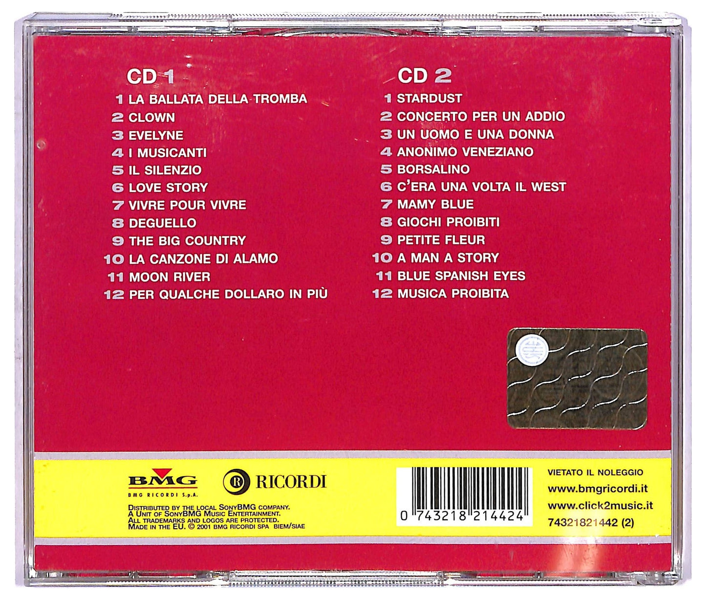 EBOND Nini Rosso - I Grandi Successi Originali COMPILATION JEWEL CASE CD CD067815