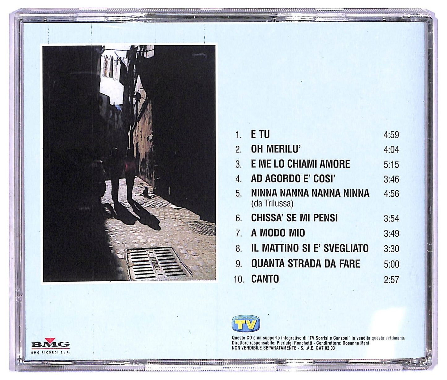 EBOND Claudio Baglioni - E Tu... ALBUM EDITORIALE JEWEL CASE CD CD067838