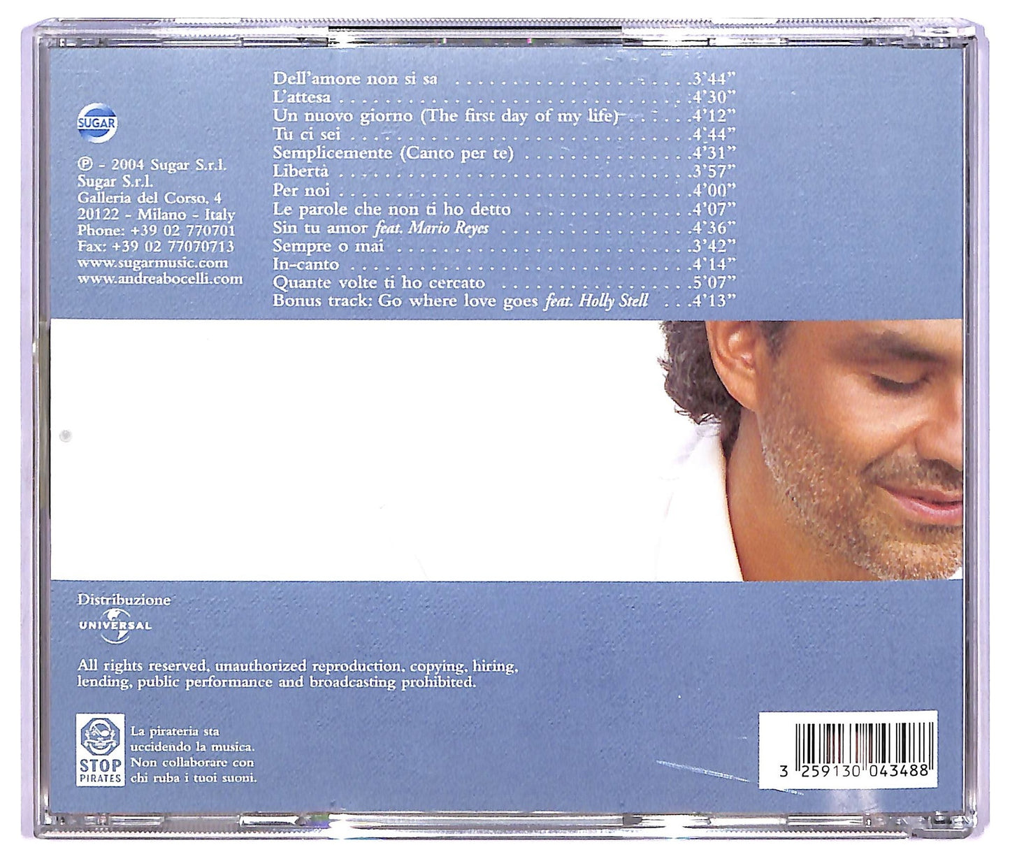 EBOND Andrea Bocelli - Andrea CD CD067841