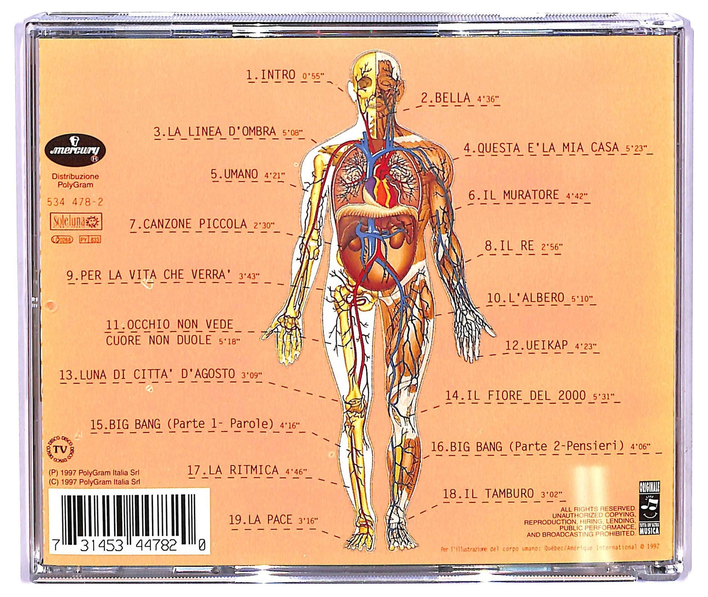EBOND Jovanotti - Lorenzo 1997 - L'Albero CD CD067849