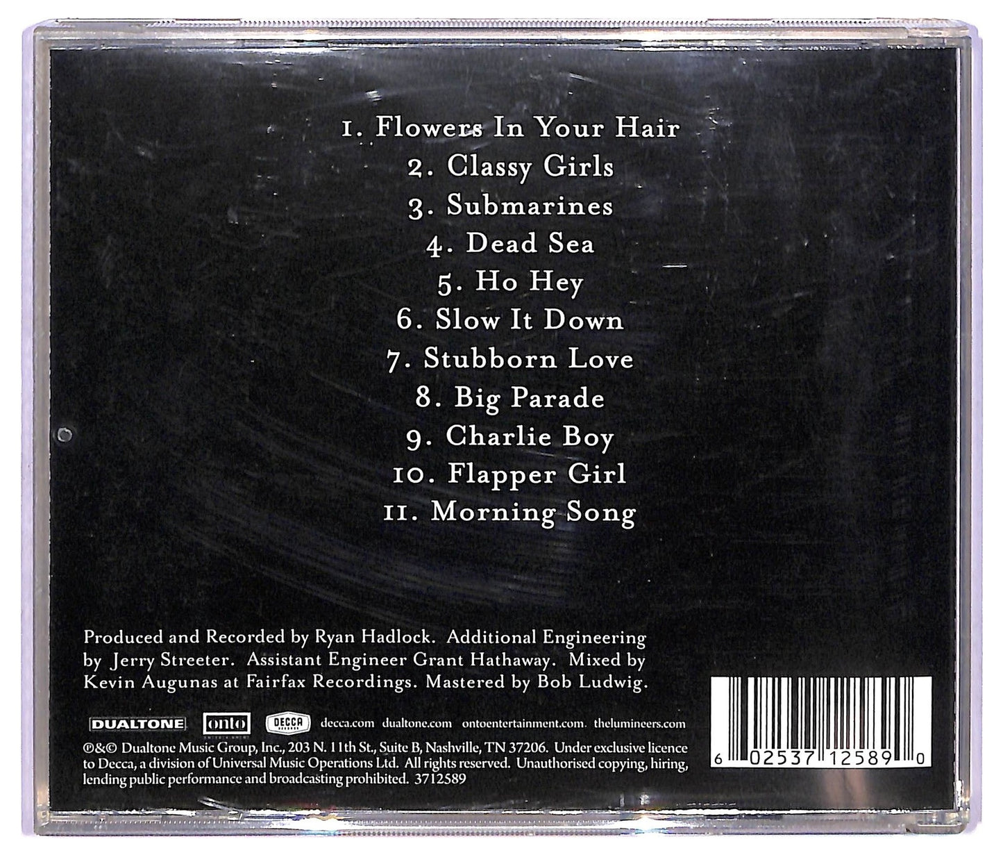 EBOND The Lumineers - The Lumineers ALBUM JEWEL CASE CD CD067856