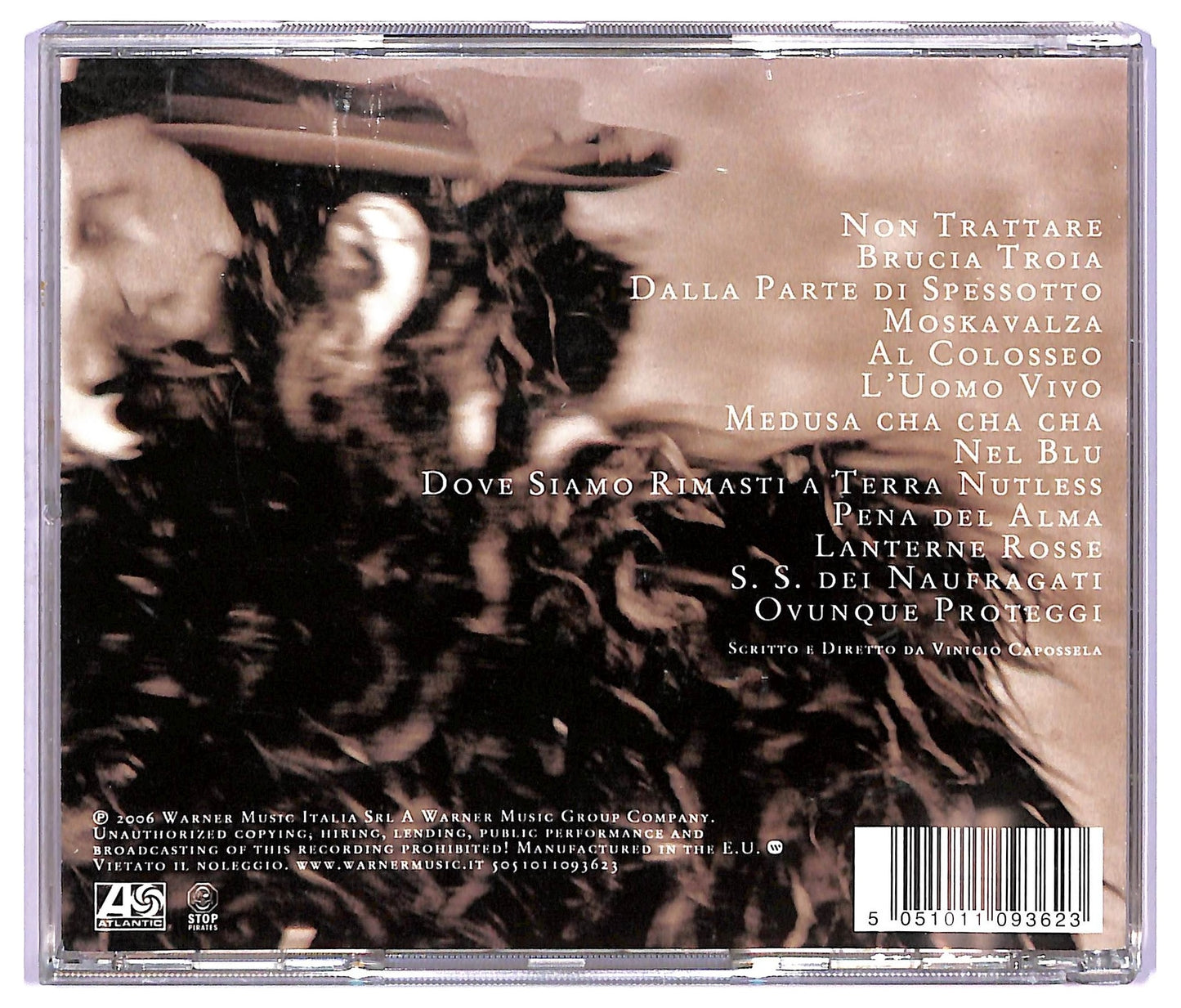 EBOND Vinicio Capossela - Ovunque Proteggi ALBUM JEWEL CASE CD CD067914