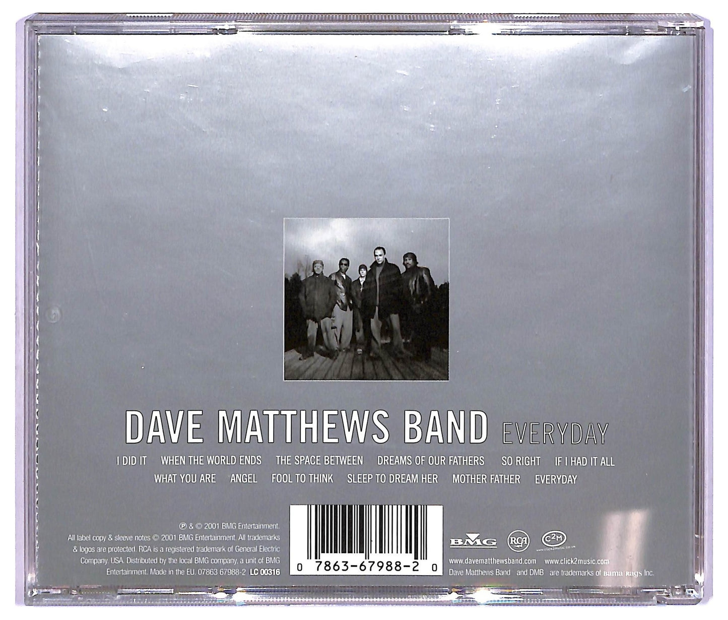 EBOND Dave Matthews Band - Everyday ALBUM JEWEL CASE CD CD067916