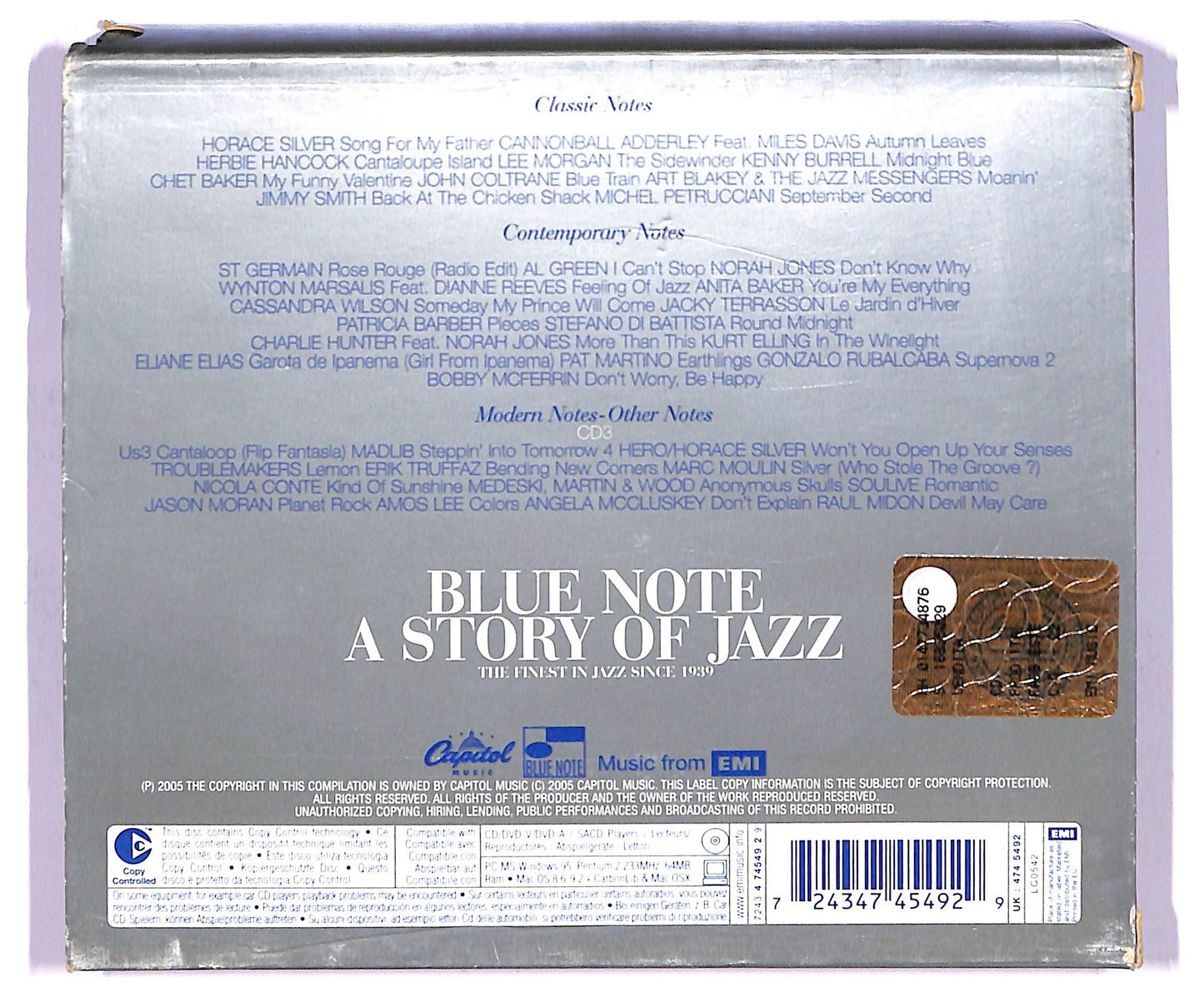 EBOND Various - Blue Note A Story Of Jazz CD CD067942