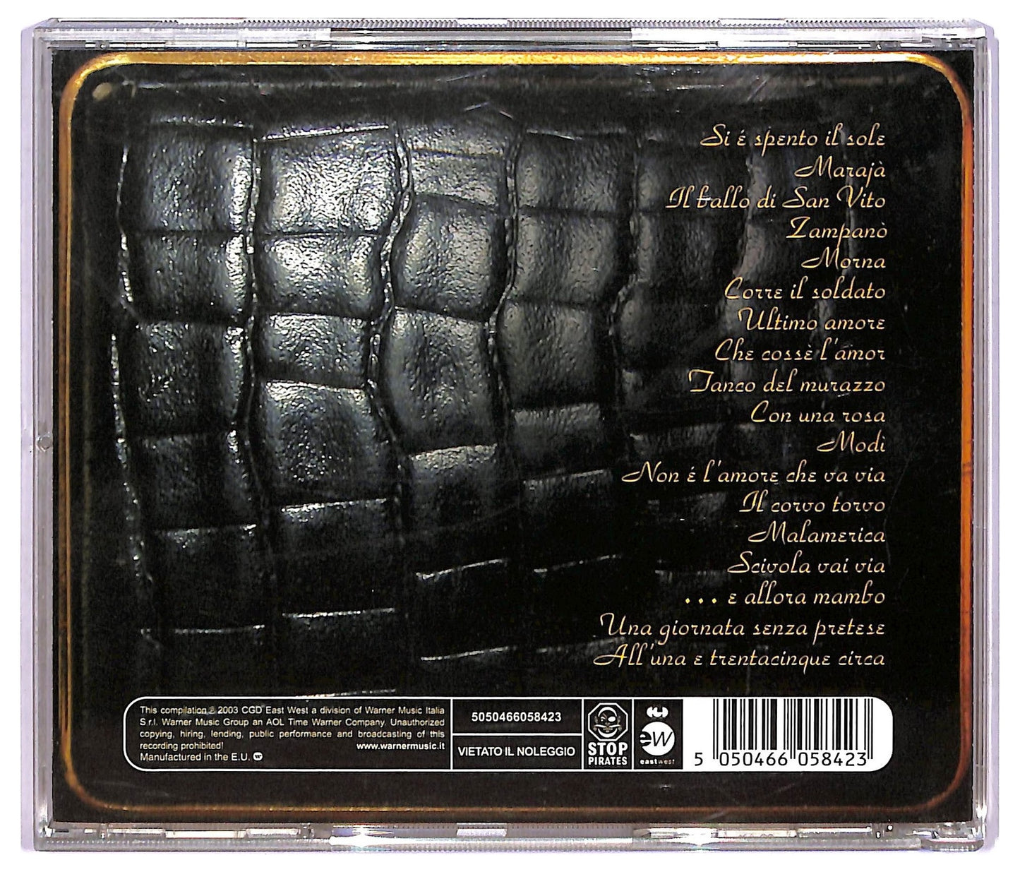 EBOND Vinicio Capossela - L'Indispensabile CD CD067943