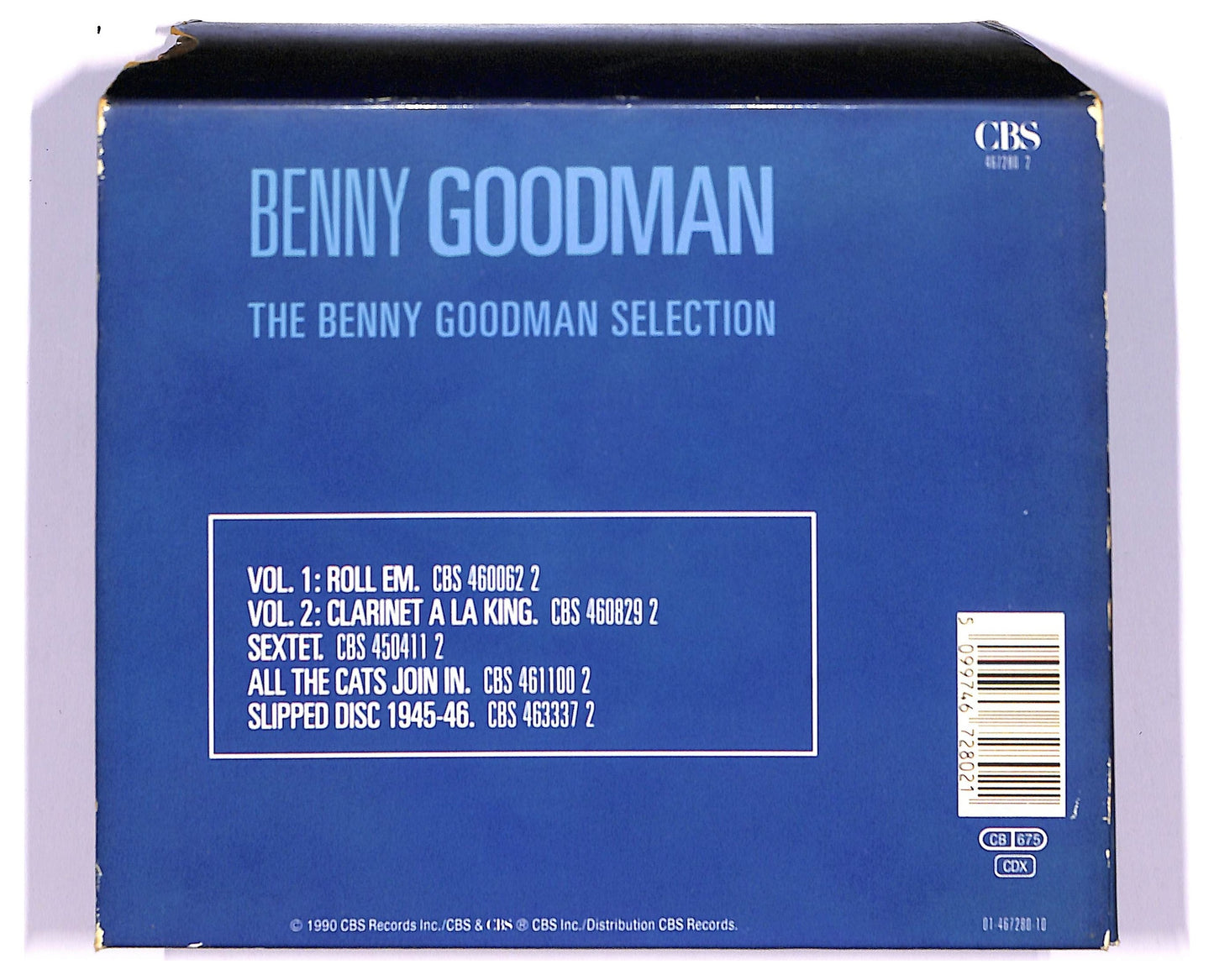 EBOND Benny Goodman - The Benny Goodman selection CD CD067946